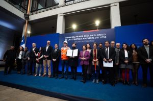 Presidente Boric encabeza firma de Contrato Especial de Operación de Litio