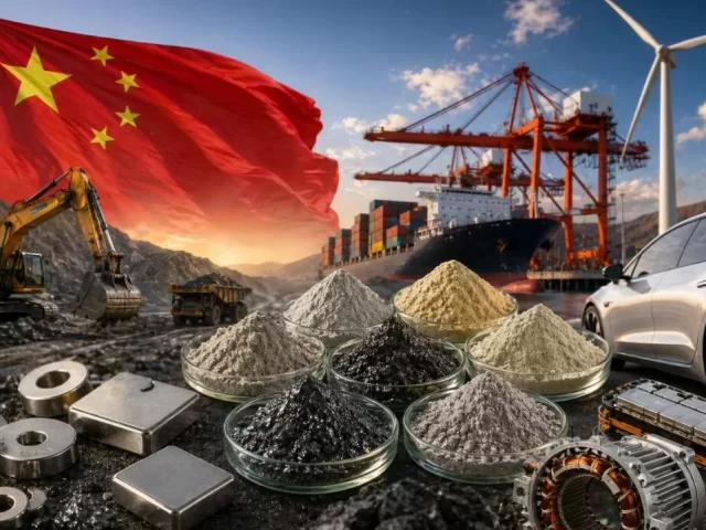 China refuerza control sobre tierras raras con nuevas normas de fiscalización
