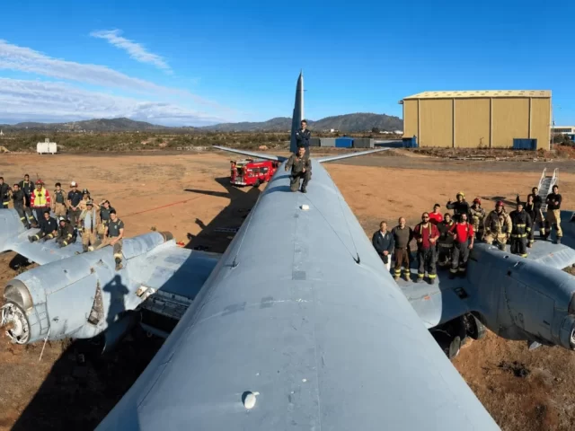 Codelco El Teniente certifica líderes en rescate aéreo con Armada de Chile