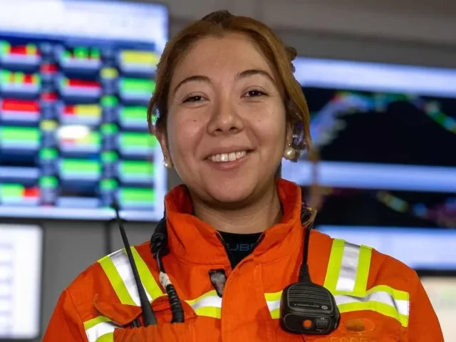 Pamela Payacán, operadora mina en Teniente 8: el autocuidado como cultura en operaciones mineras