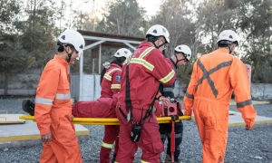 El Teniente capacita a estudiantes de O’Higgins en rescate y respuesta ante emergencias mineras