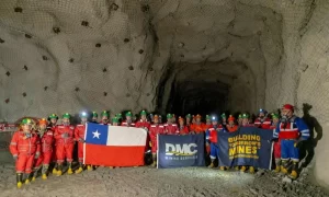 DMC Mining Services inicia desarrollo lateral en mina Candelaria de Lundin Mining
