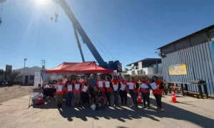 Lundin Mining capacita a 16 vecinos de Tierra Amarilla en maniobras de izaje