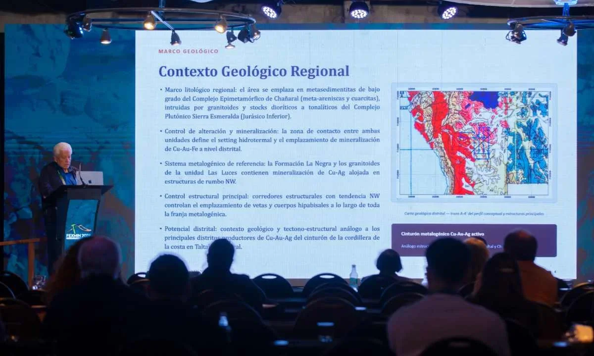 Proyectos geológicos mineros generan interés de inversores en FEXMIN 2026