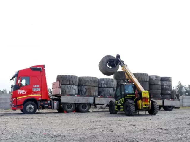 Codelco impulsa economía circular y monetiza reciclaje de neumáticos mineros junto a Valora Más