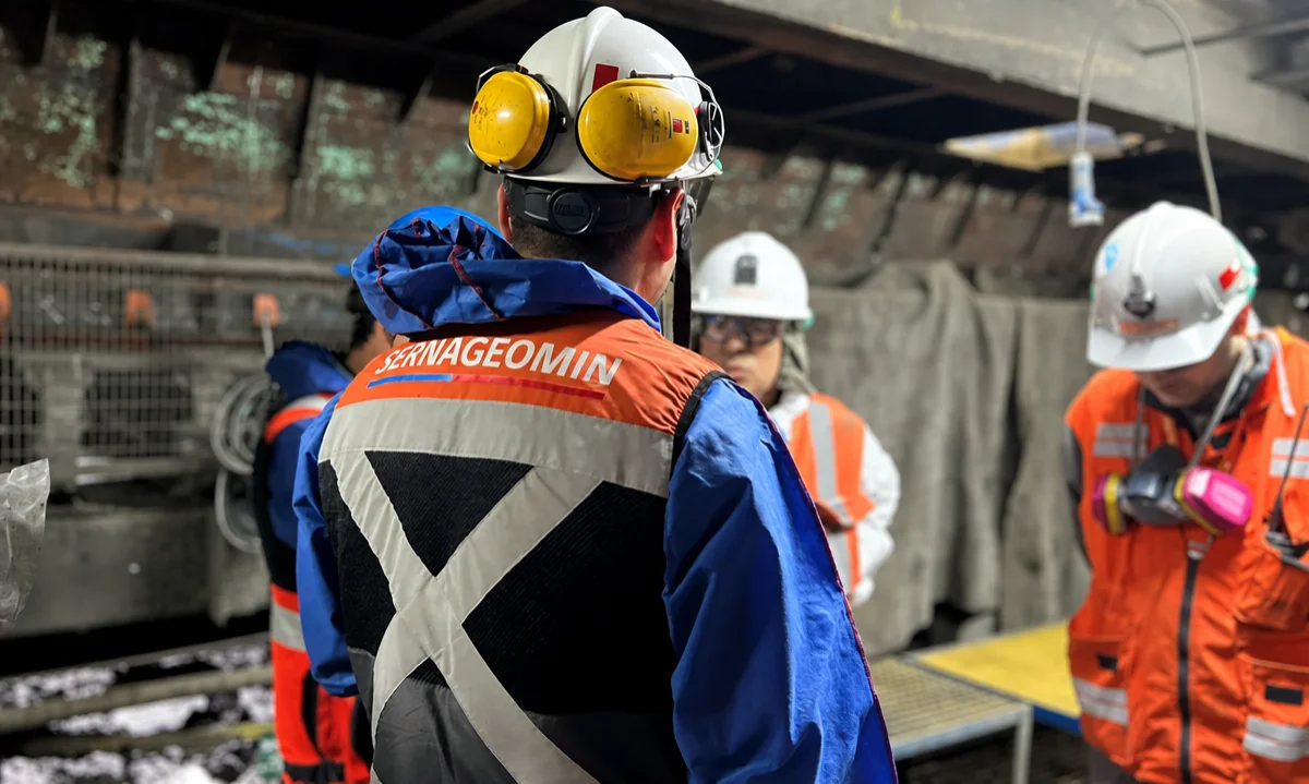 Sernageomin intensifica fiscalización en División El Teniente con despliegue de 14 inspectores