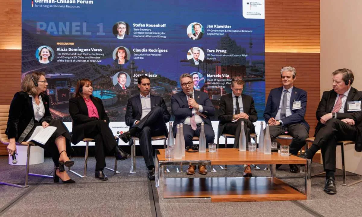 Chile y Alemania proyectan cooperación en minería crítica y tecnología