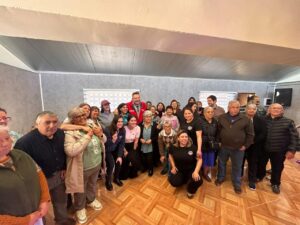 Tras los incendios: comunidad de Antonio Varas en Lirquén inauguró su sede social reconstruida gracias TECHO-Chile y minera Teck